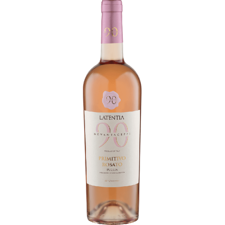 Latentia Novantaceppi 90 Primitivo Rosato IGT Puglia 2022 (Прімітіво рожеве сухе) 12% 0