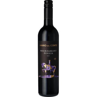 Mario del Conte Negroamaro Salento Puglia IGT 2022 (Негроамаро чер сухе) 13% 0