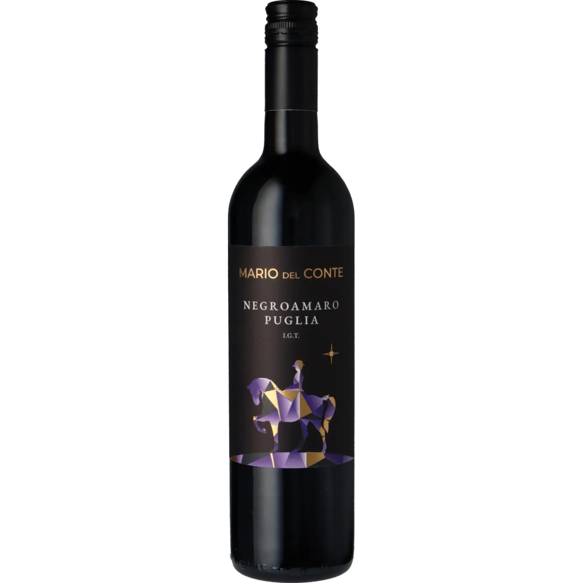 Mario del Conte Negroamaro Salento Puglia IGT 2022 (Негроамаро чер сухе) 13% 0