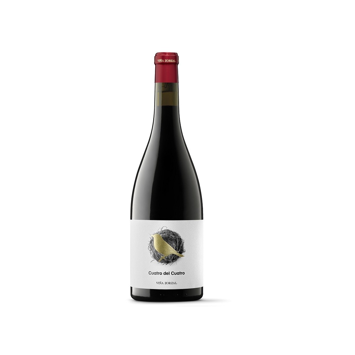 Vina Zorzal Tinto Cuatro del Cuatro 2018 Navarra DO (Кватро Дель Кватро чер сухе) 13