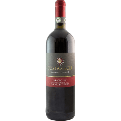 Volpi Costa Al Sole Marche IGT Sangiovese BIO (Санджиовезе чер) 13% 0.75л