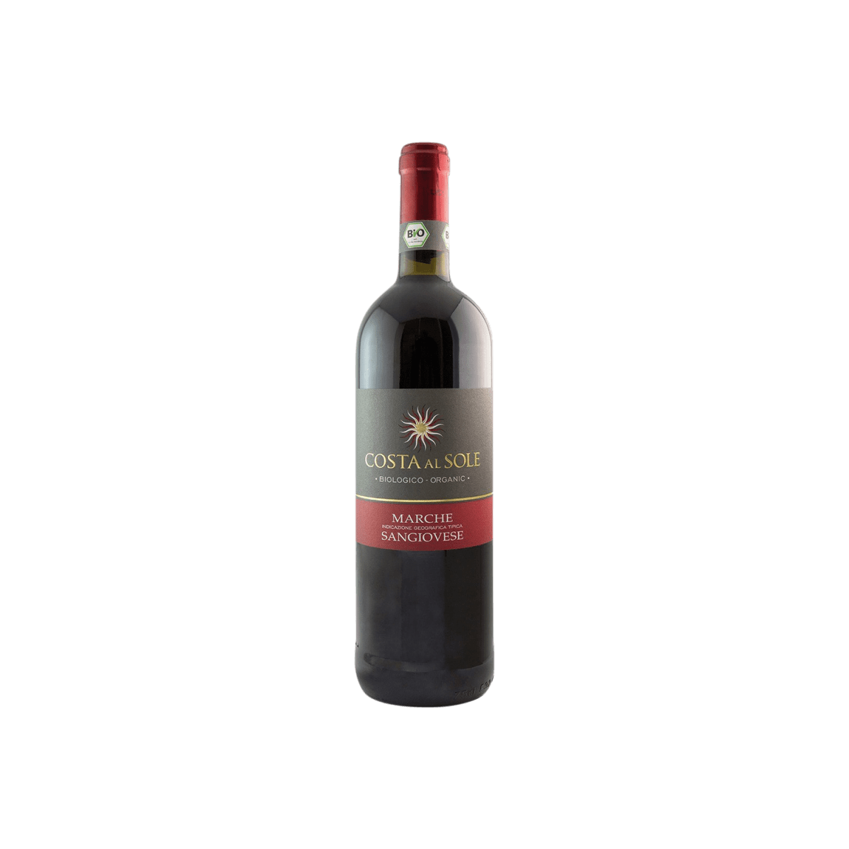 Volpi Costa Al Sole Marche IGT Sangiovese BIO (Санджиовезе чер) 13% 0.75л