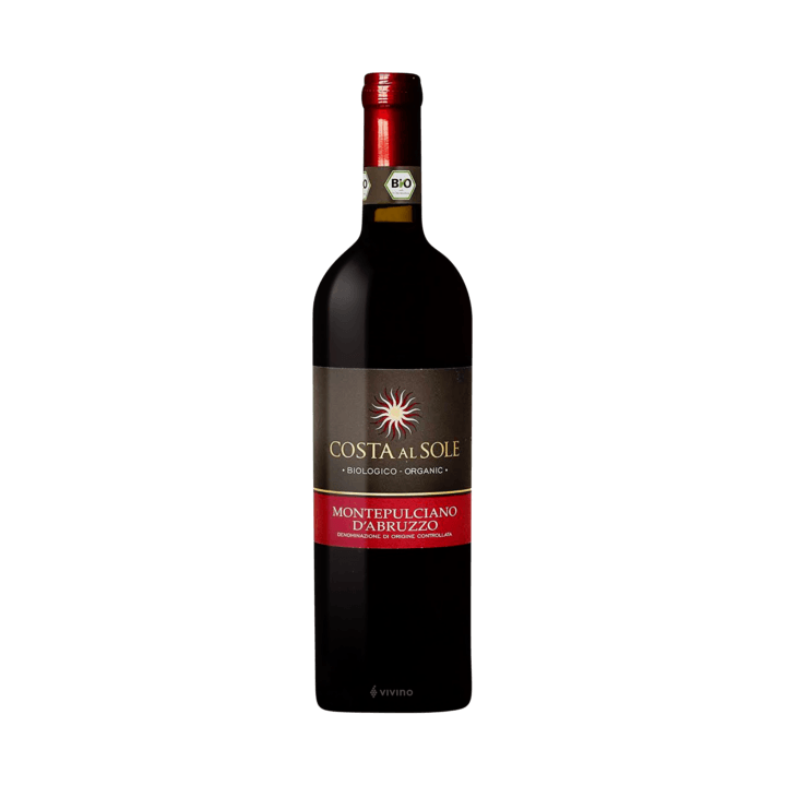 Volpi Costa Al Sole Montepulciano D'Abruzzo DOC 2018 BIO (Монтепульчано Д'Абруццо чер) 13% 0.75л