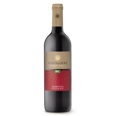 Volpi Costa Al Sole Puglia IGT Primitivo 2018 BIO (Прімітіво чер) 13% 0.75л