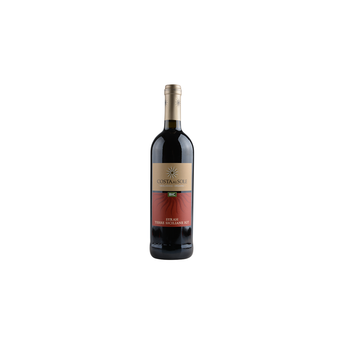Volpi Costa Al Sole Terre Siciliane IGT Syrah BIO (Сіра чер) 13% 0.75л