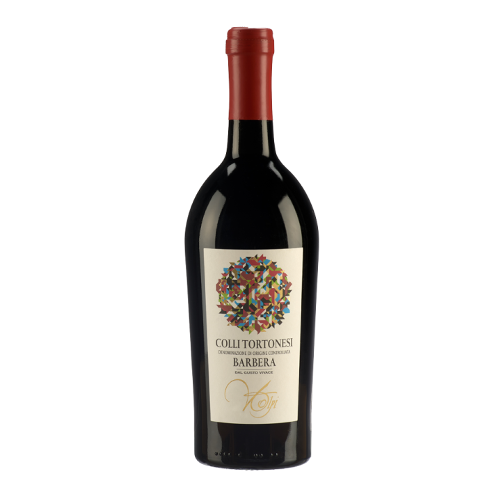 Volpi Gusto Vivace Colli Tortonesi DOC Barbera 2023 (Барбера чер) 13%  0.75л