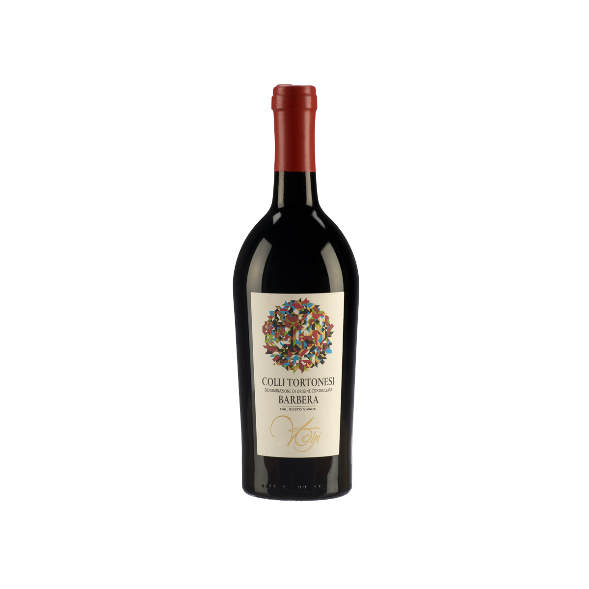 Volpi Gusto Vivace Colli Tortonesi DOC Barbera 2023 (Барбера чер) 13%  0.75л