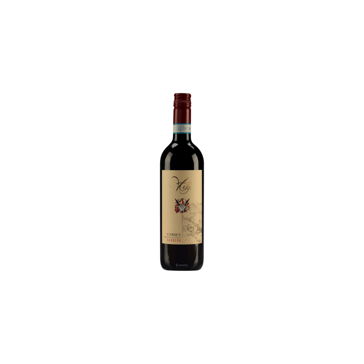 Volpi Piemonte DOC Barbera 2022 (Барбера чер) 13%  0.75л