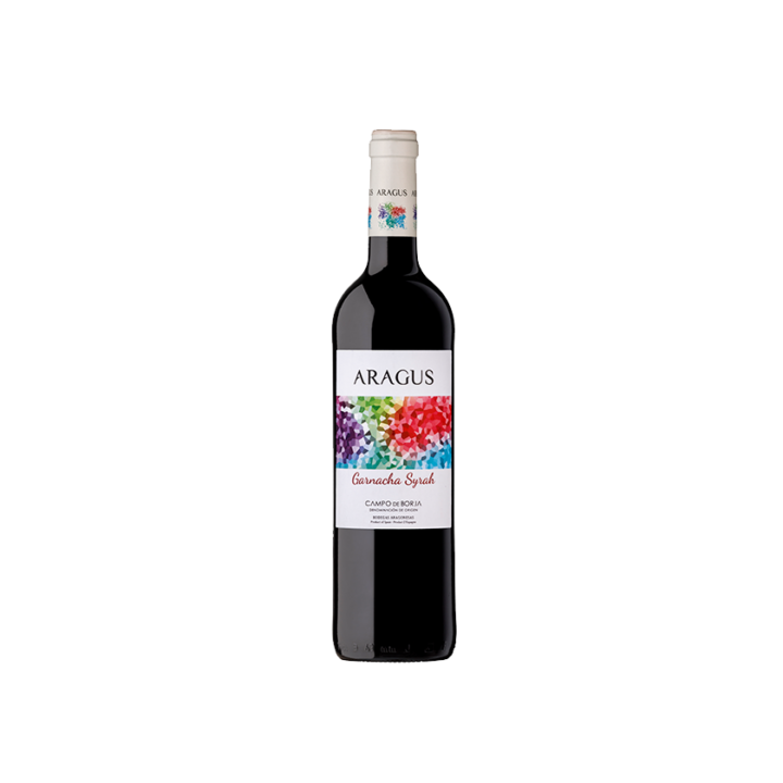 Bodegas Aragonesas Aragus Old Vines Garnacha-Syrah CampoDeBorja Do Organic2018(вино чер сух)14%0