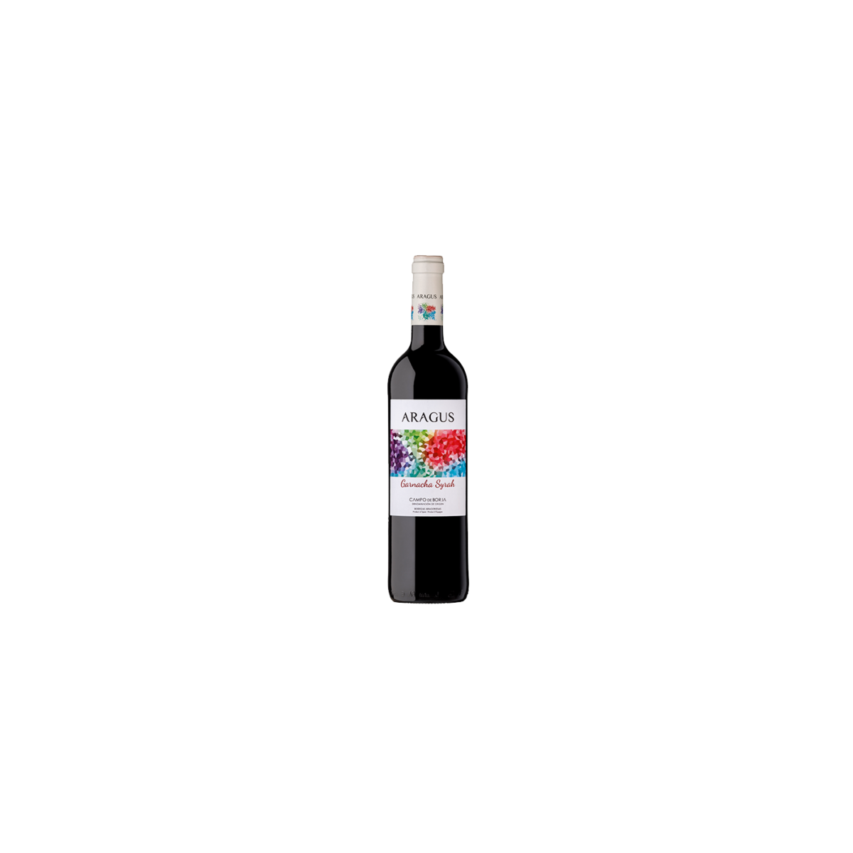 Bodegas Aragonesas Aragus Old Vines Garnacha-Syrah CampoDeBorja Do Organic2018(вино чер сух)14%0