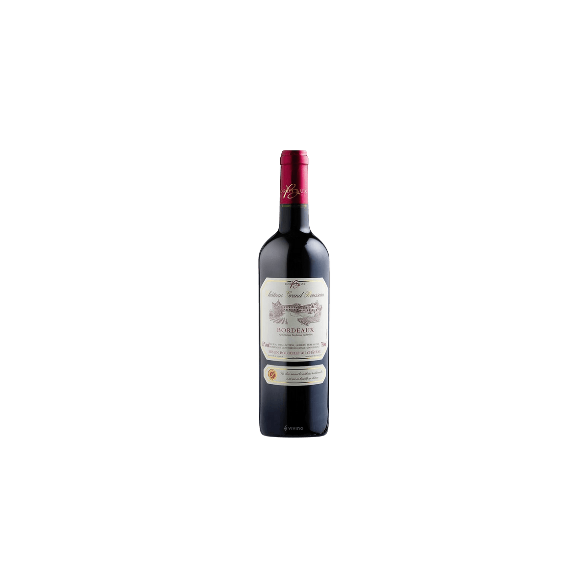 Château Grand Rousseau 2022 Bordeaux (червоне сухе) 12% 0