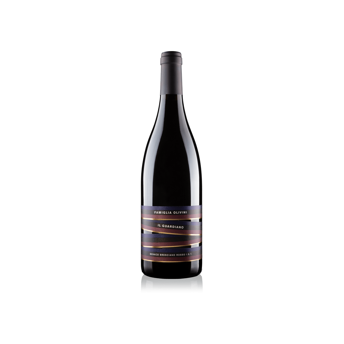 Famiglia Olivini Il Guardiano Benaco Bresciano IGT 2018 (Іль Гуардіано вино чер) 12